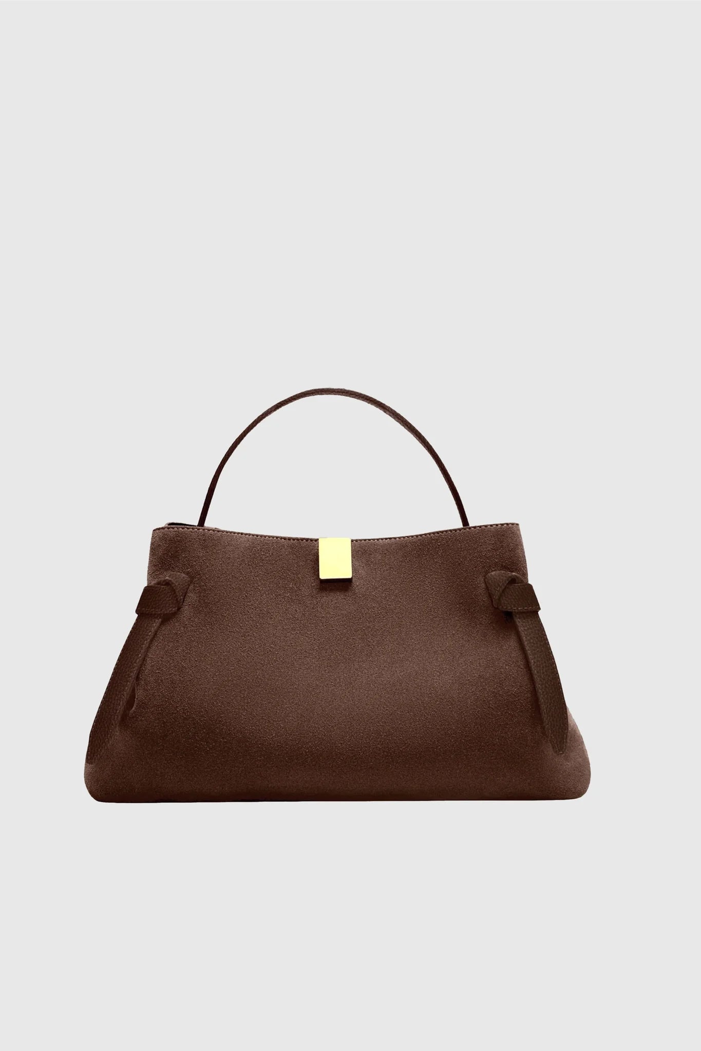 Maie Bag - Suede Brown