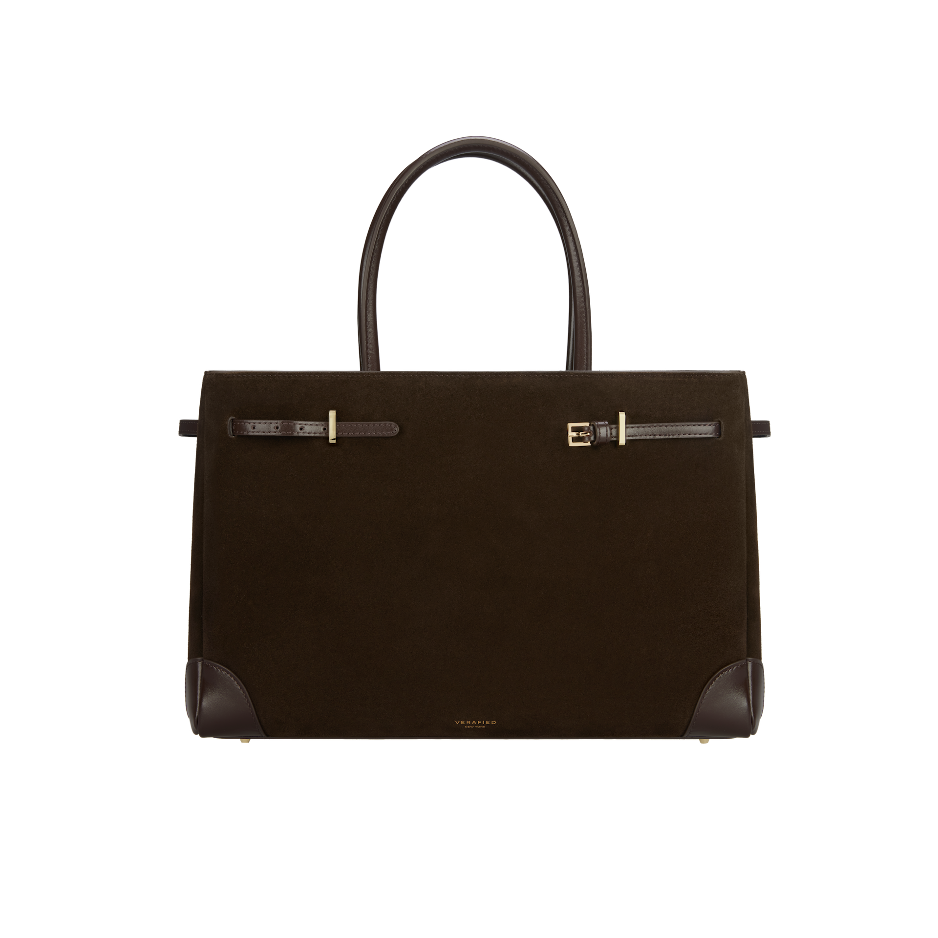 Espresso Suede Book Tote Bag 33