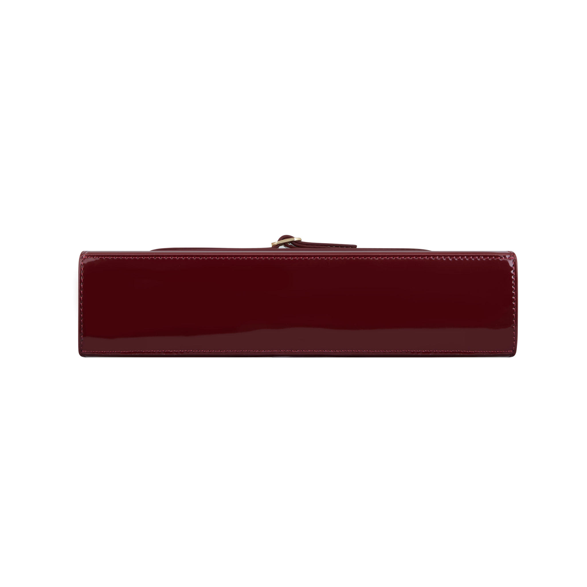Patent Dark Cherry Shoulder Bag