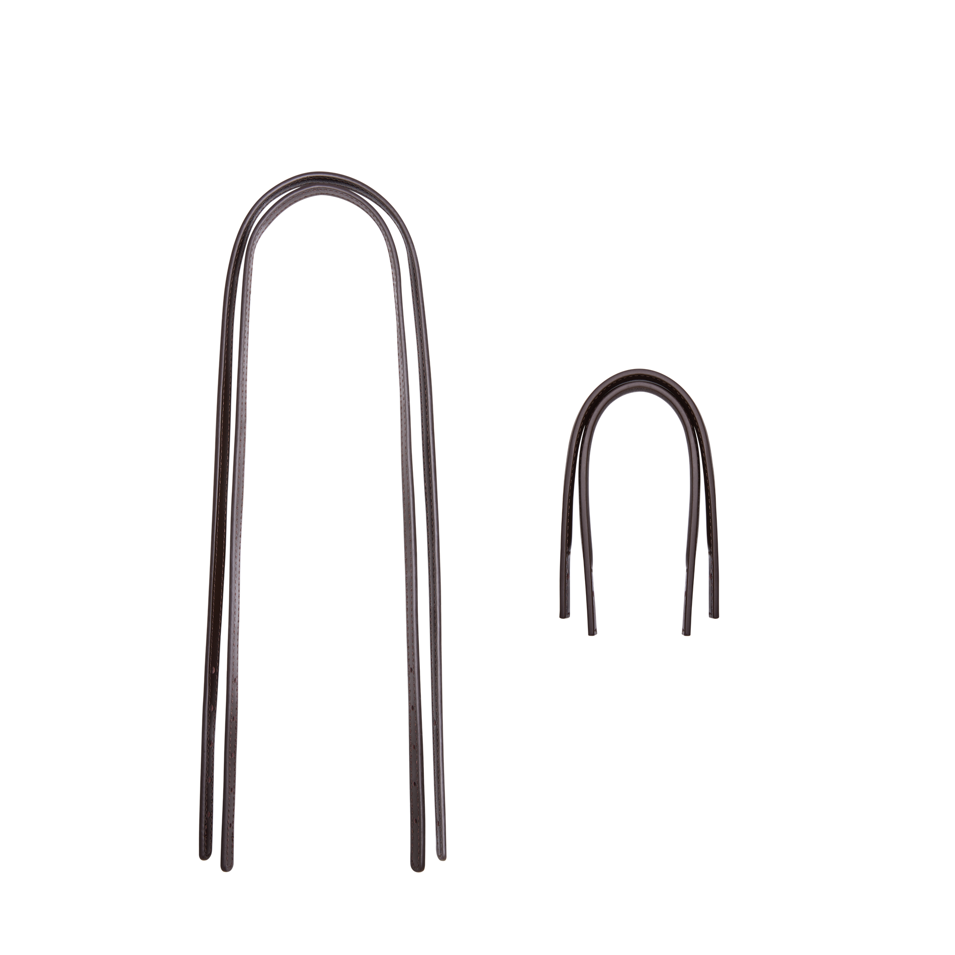 Elegant Chocolate Éclair Premium Calf Leather Convertible Shoulder Clutch Handbag