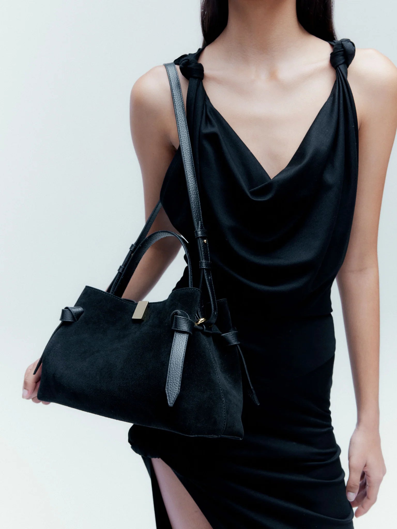 Maie Bag - Suede Black