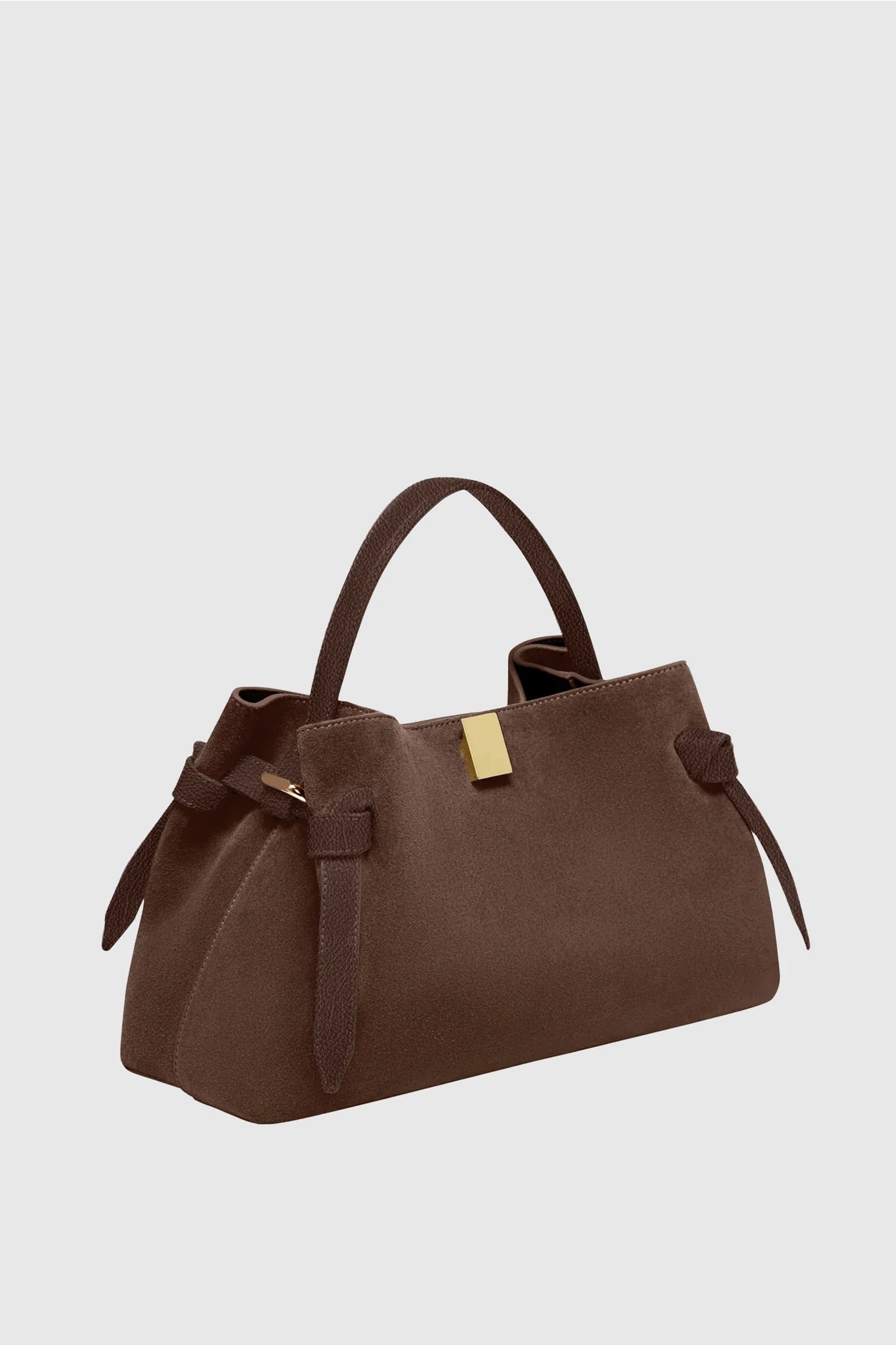 Maie Bag - Suede Brown