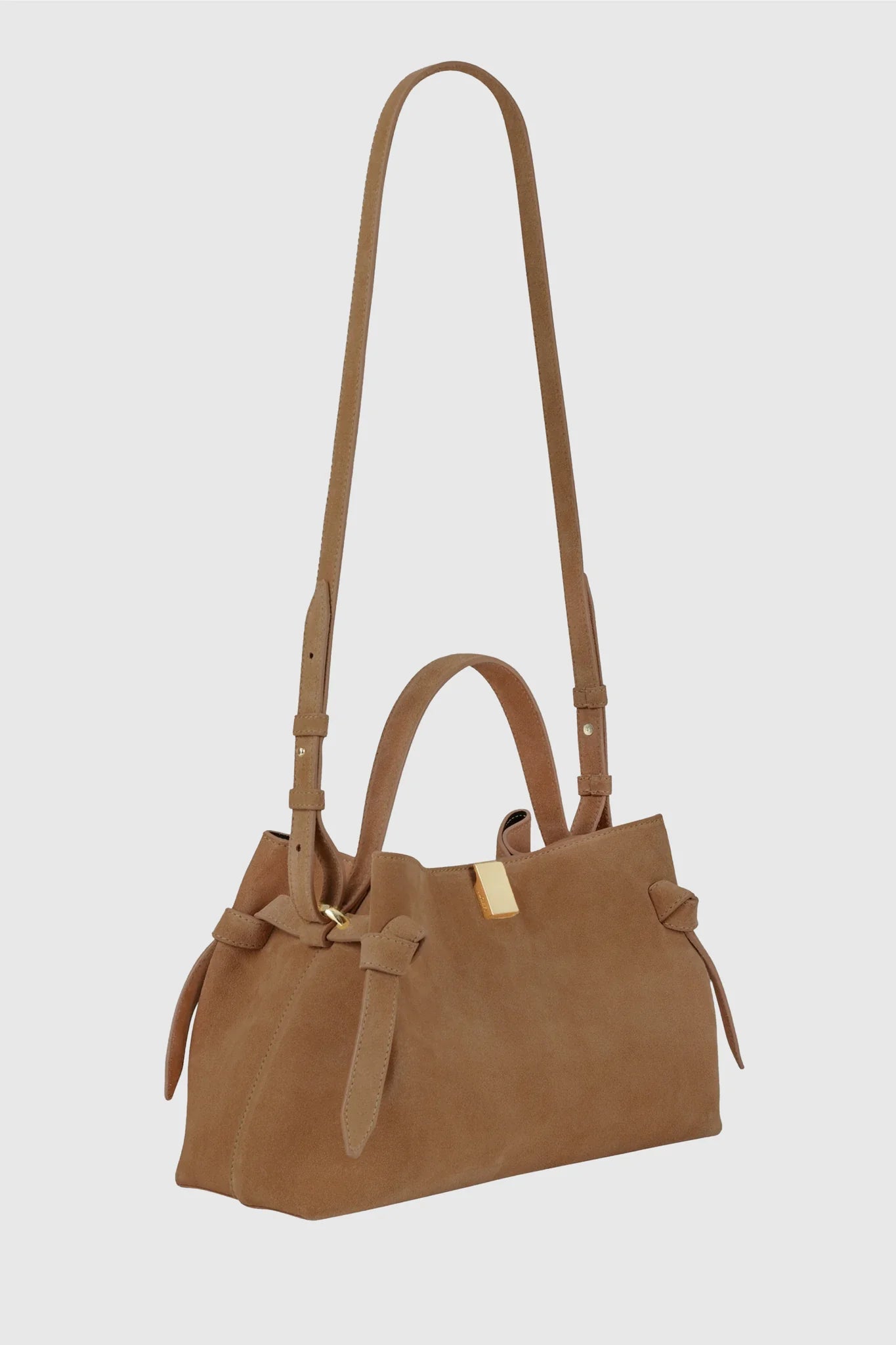 Maie Bag - Suede Camel