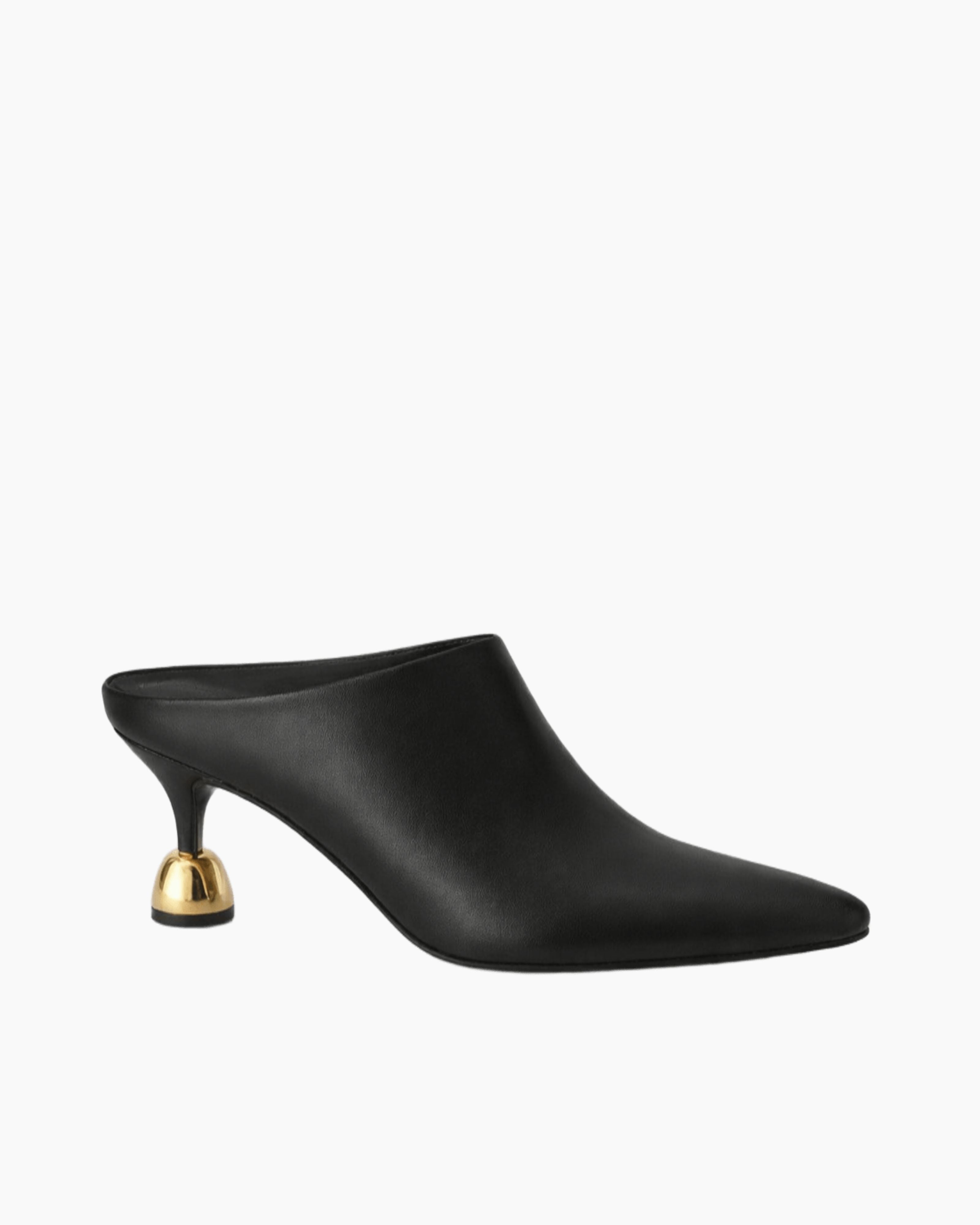 Lucy Mule Heels Black