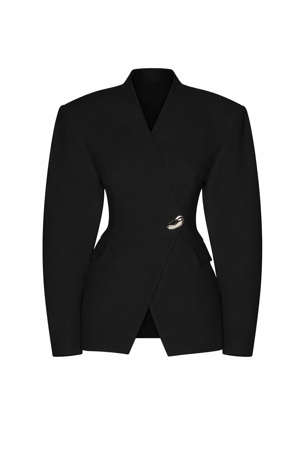 Kelly Structured Blazer - Black