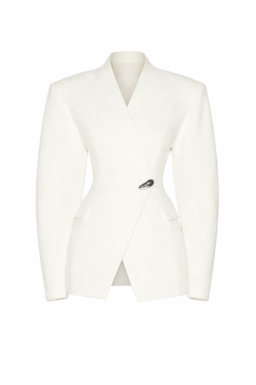 Kelly Structured Blazer - White