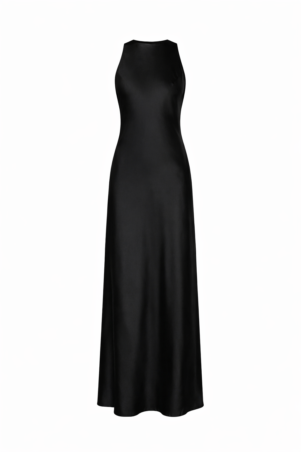 Diana Satin Bias-Cut Maxi Dress