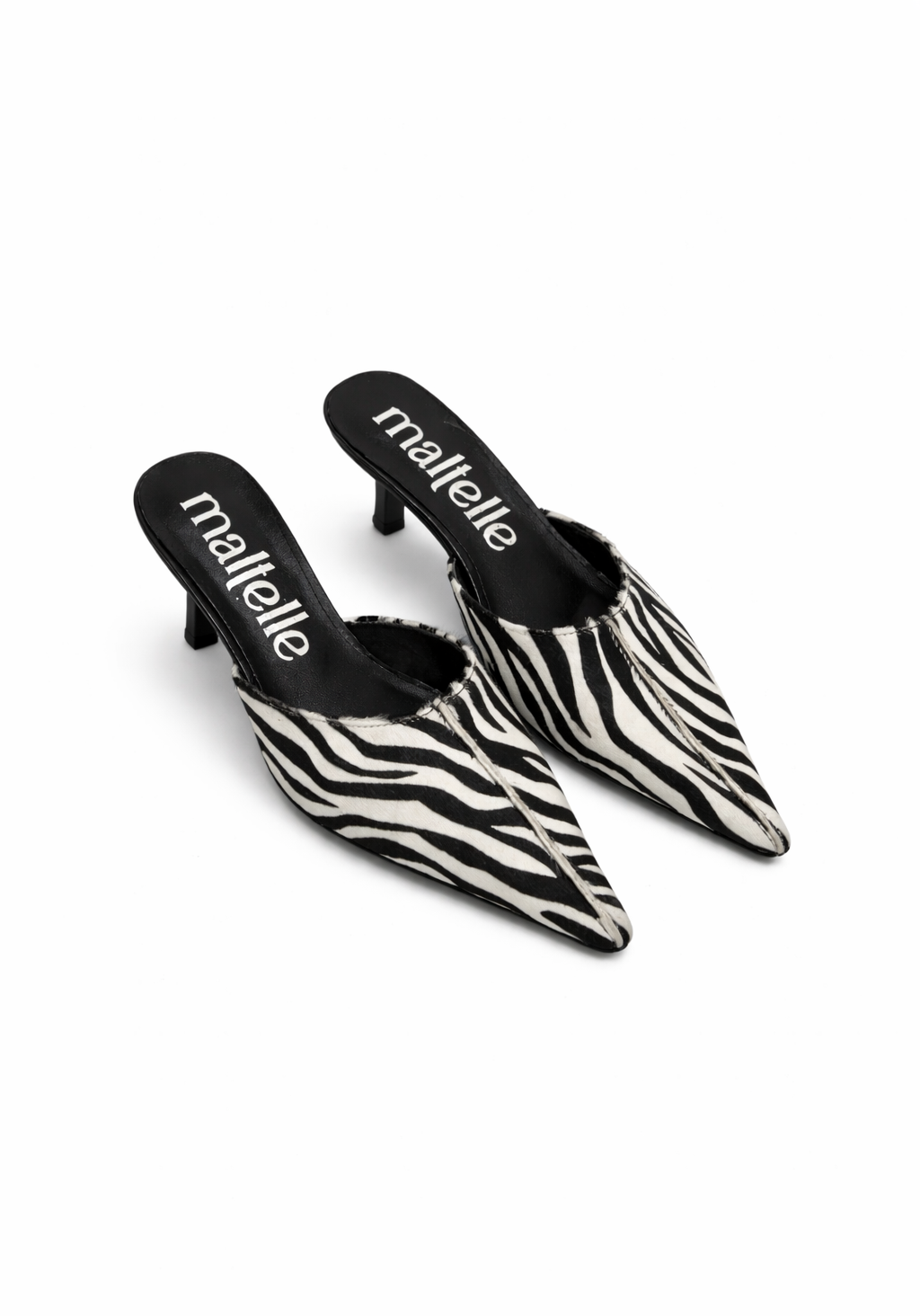 Bianca Mules in Hair Calf