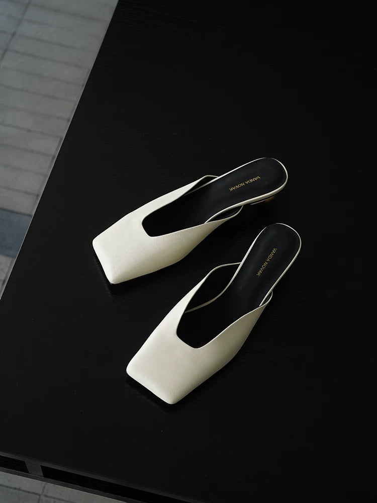 Giana Mules Ivory