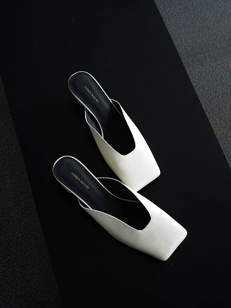 Giana Mules Ivory