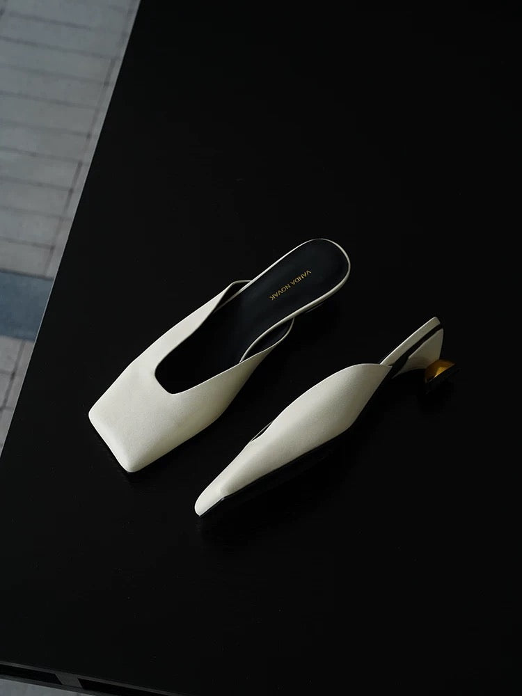 Giana Mules Ivory