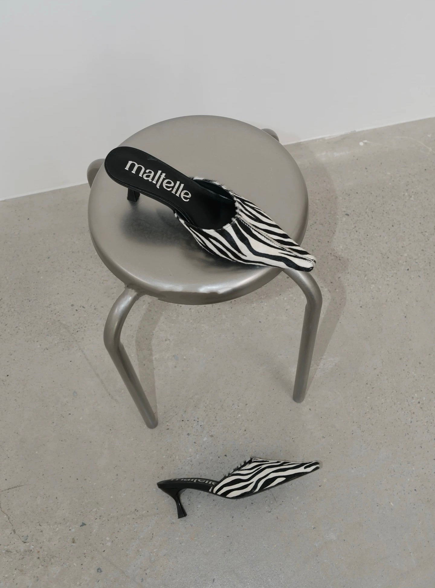 Bianca Mules in Hair Calf