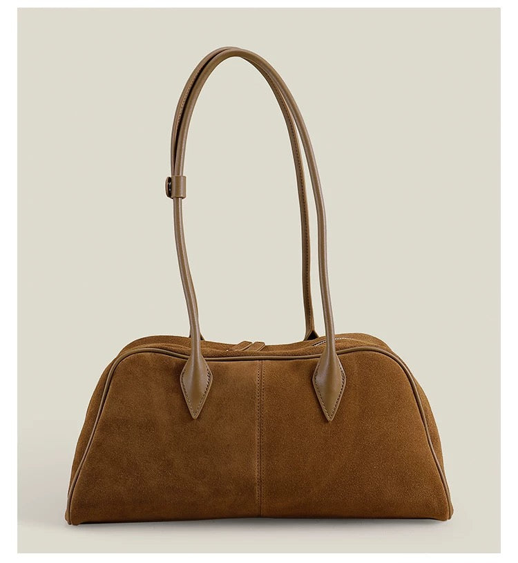 Flâner Bag - Suede Brown