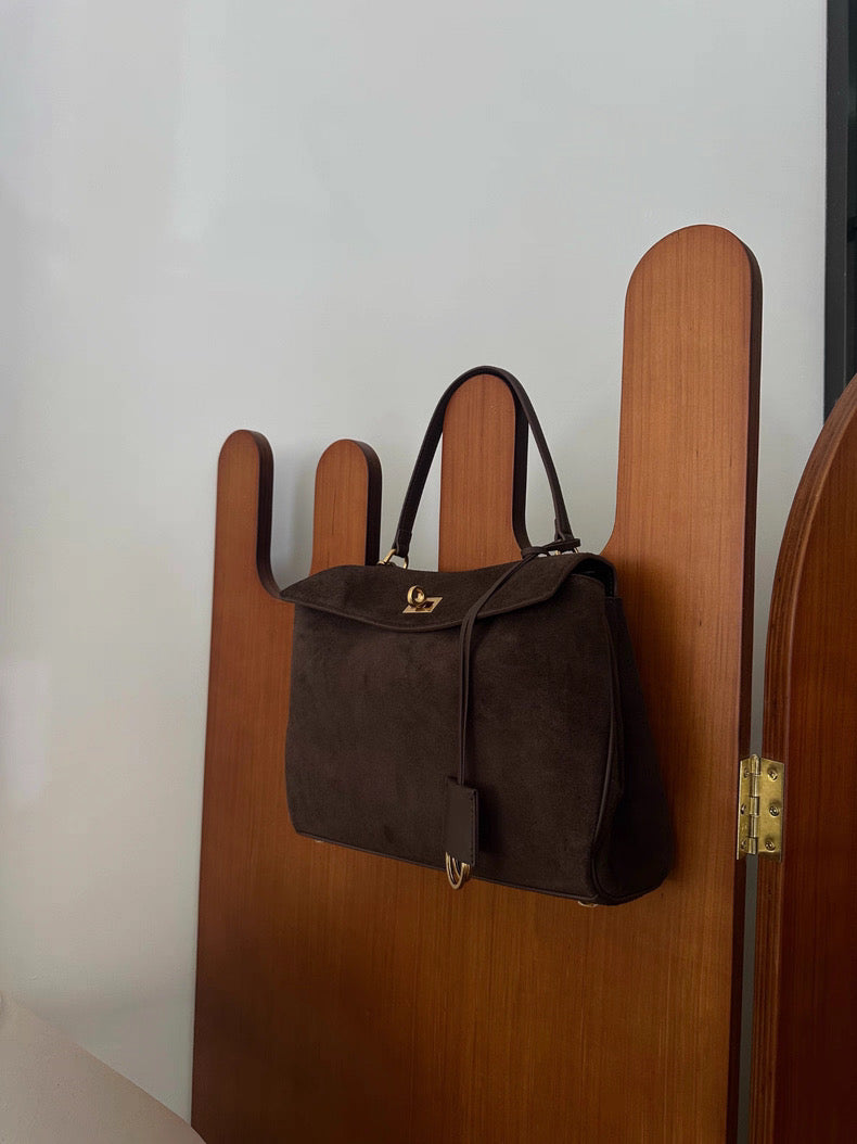 Rêve Bag - Suede Espresso