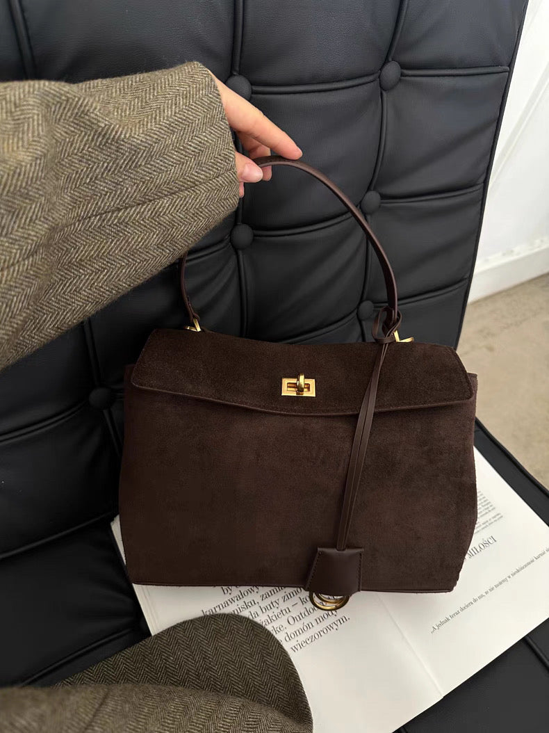 Rêve Bag - Suede Espresso