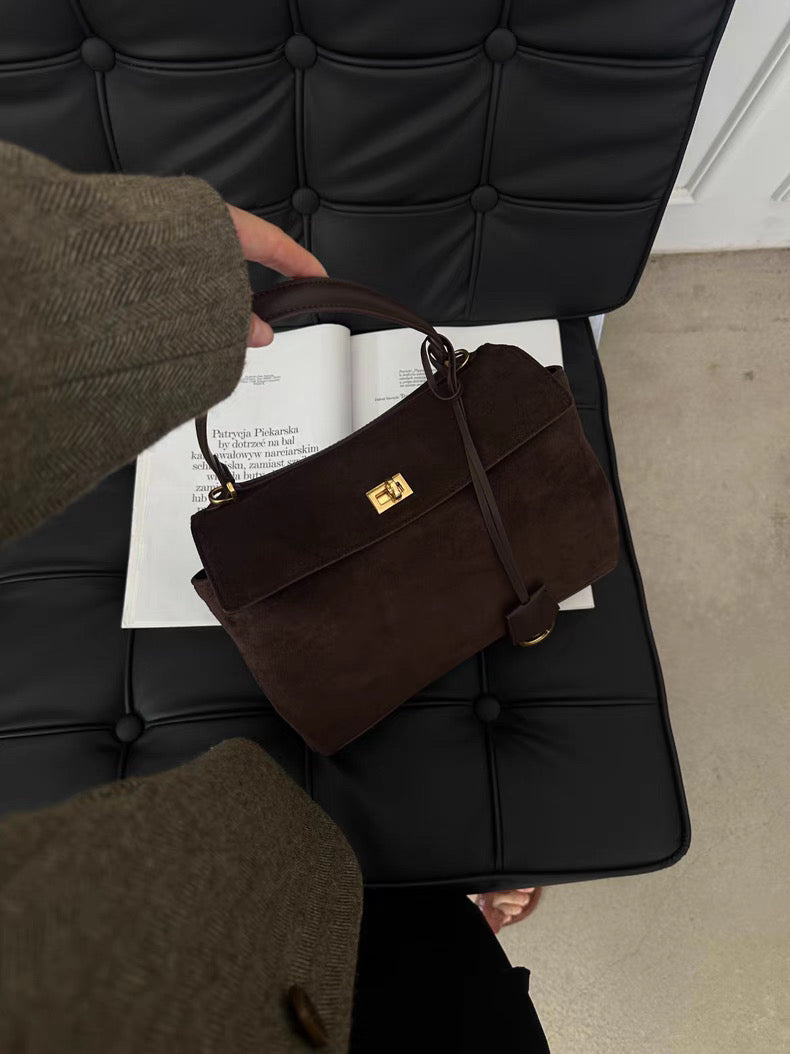 Rêve Bag - Suede Espresso