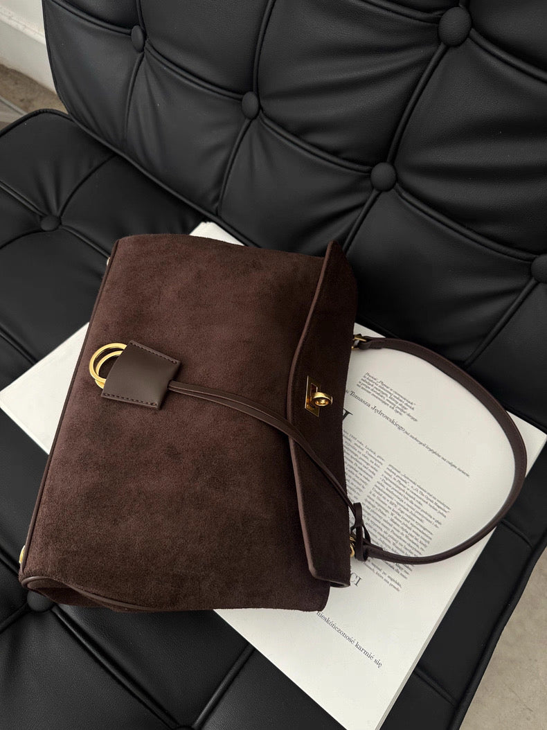 Rêve Bag - Suede Espresso