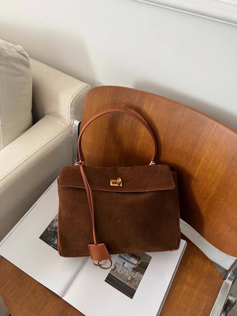Rêve Bag - Suede Brown