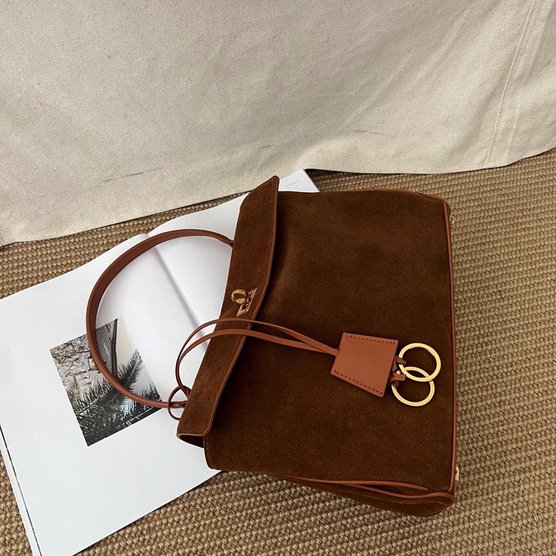 Rêve Bag - Suede Brown