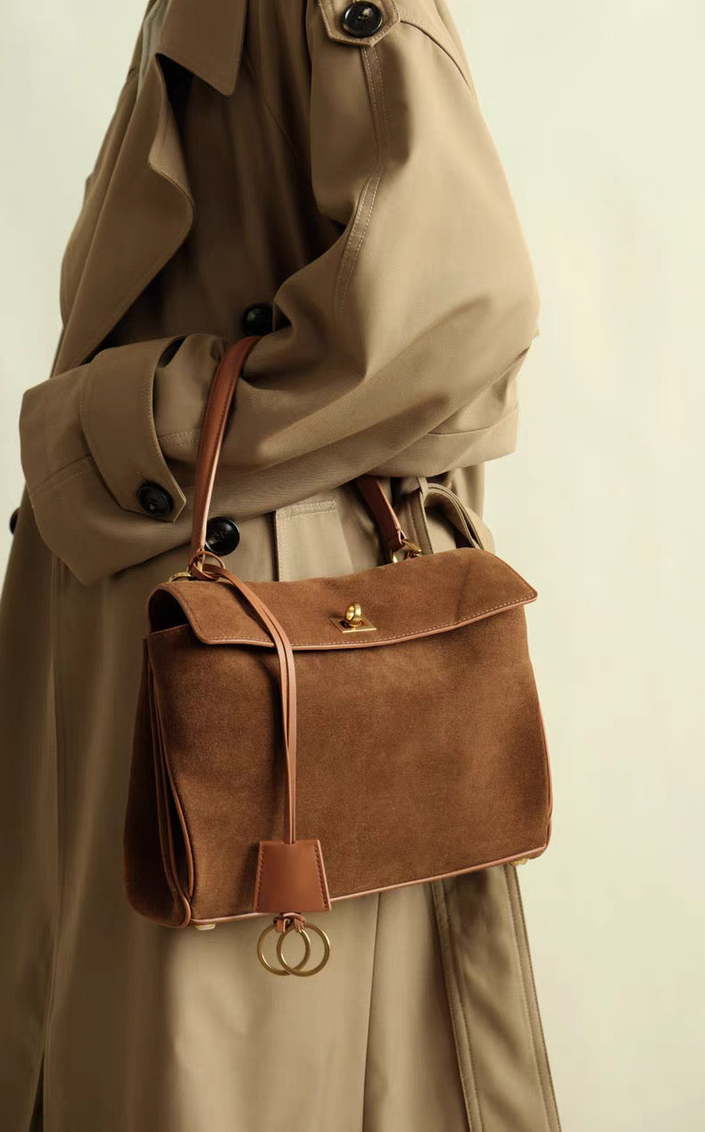 Rêve Bag - Suede Brown