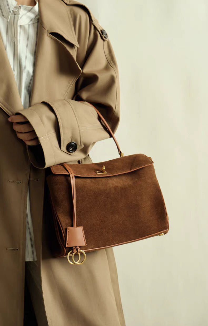 Rêve Bag - Suede Brown