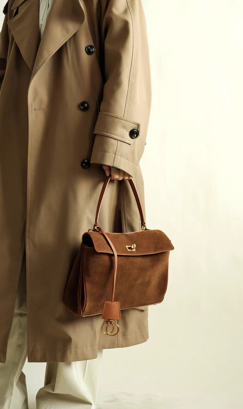 Rêve Bag - Suede Brown