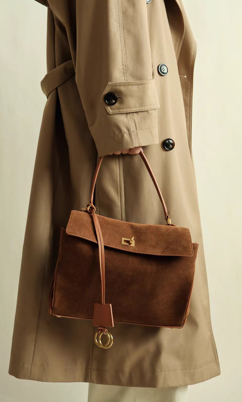 Rêve Bag - Suede Brown