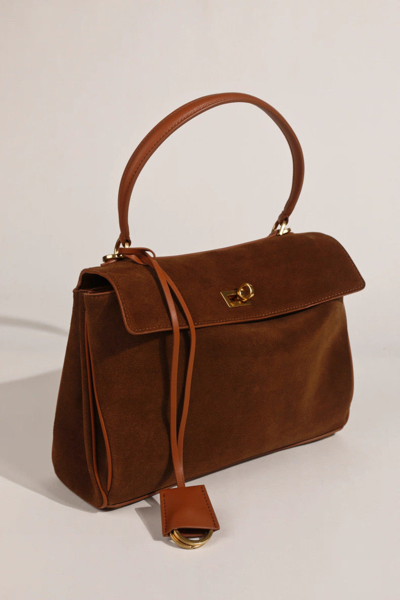 Rêve Bag - Suede Brown
