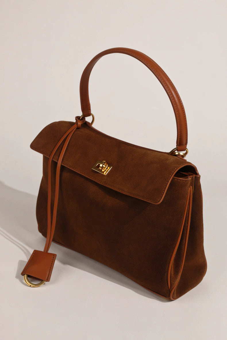 Rêve Bag - Suede Brown