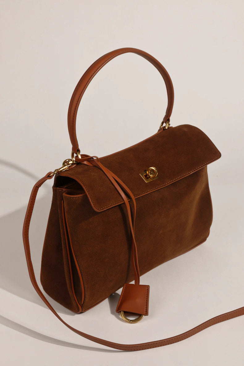 Rêve Bag - Suede Brown