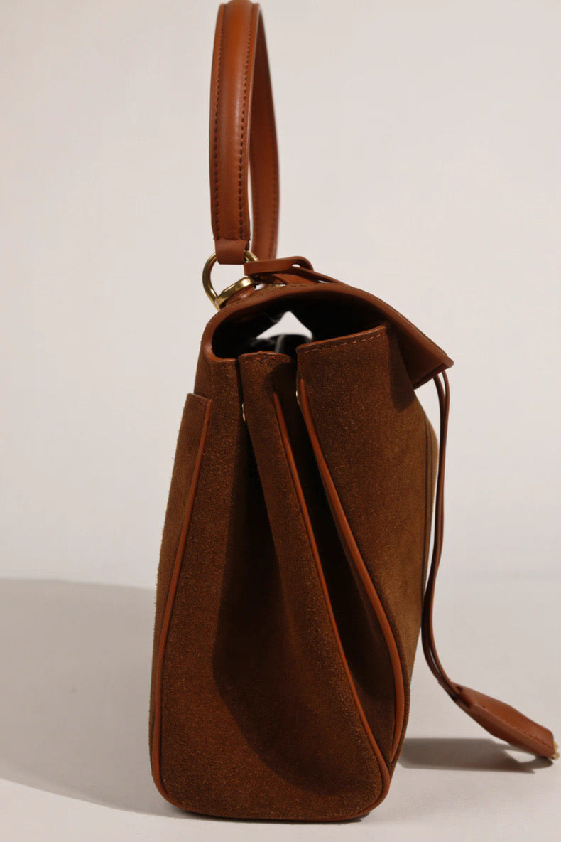 Rêve Bag - Suede Brown