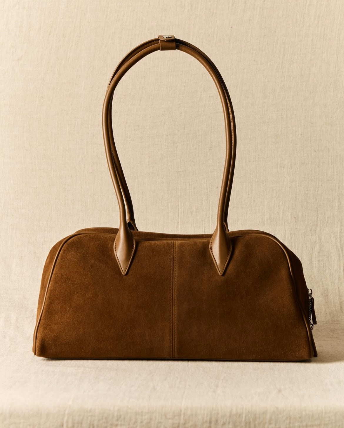 Flâner Bag - Suede Brown