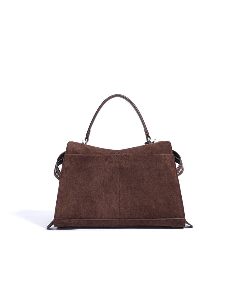 Jane Bag - Suede Espresso