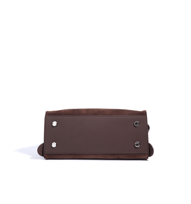 Jane Bag - Suede Espresso