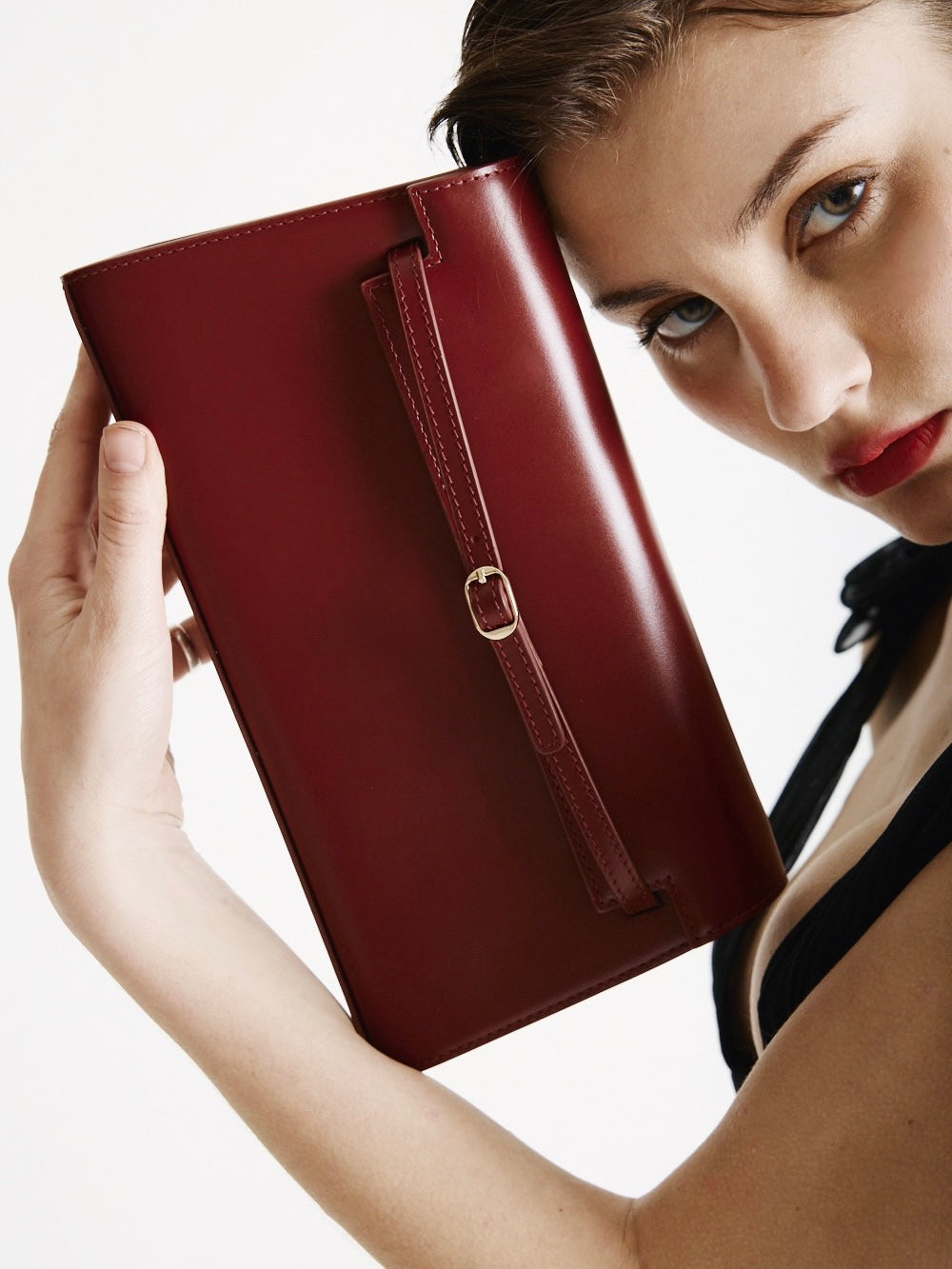 Dark Cherry Shoulder Bag