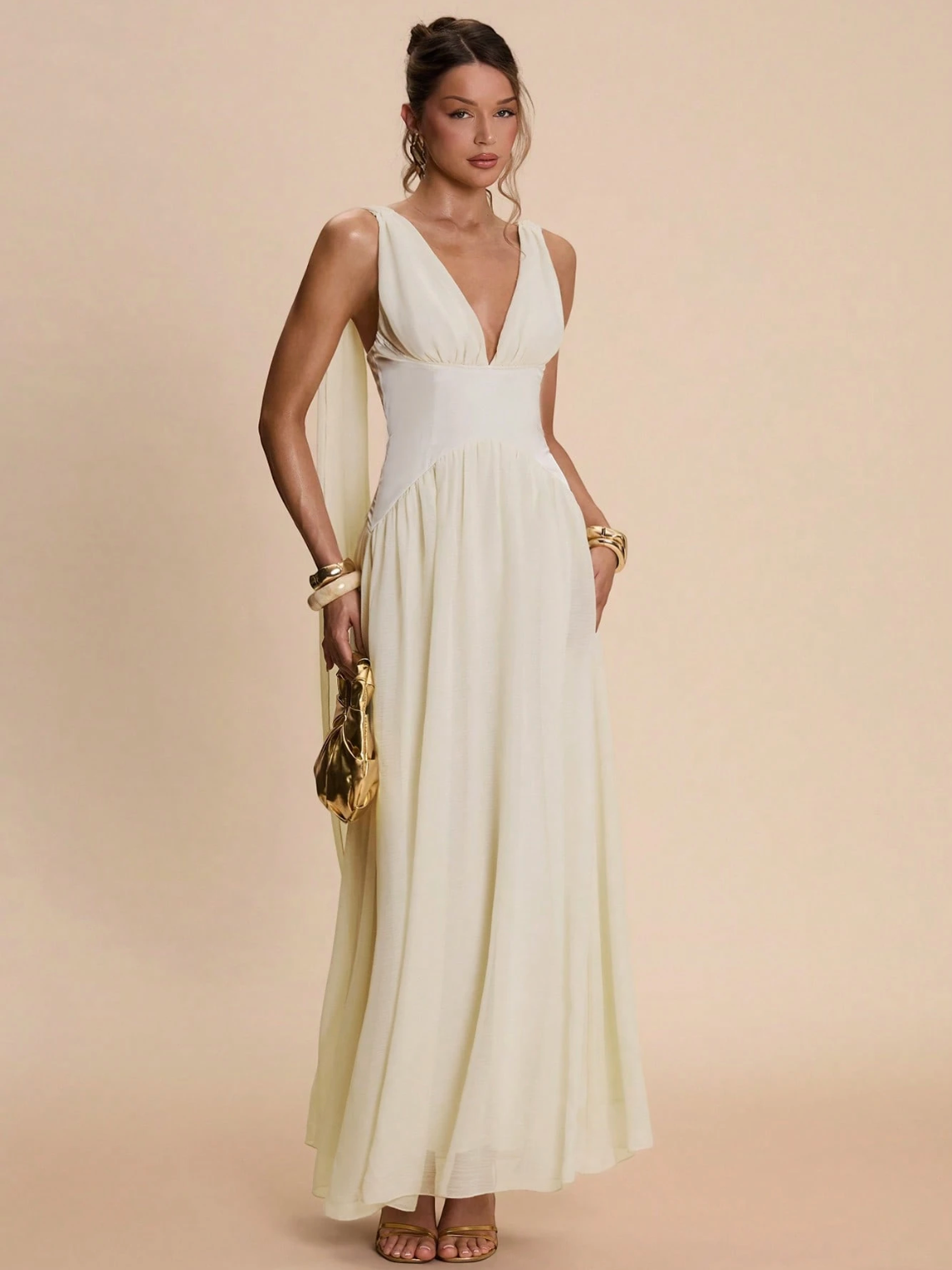 Margot Chiffon Maxi Dress