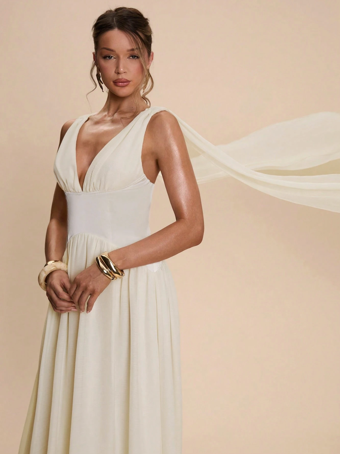 Margot Chiffon Maxi Dress
