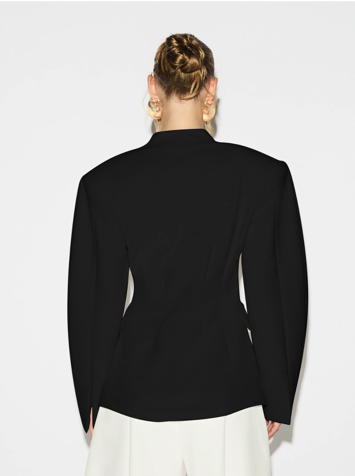 Kelly Structured Blazer - Black