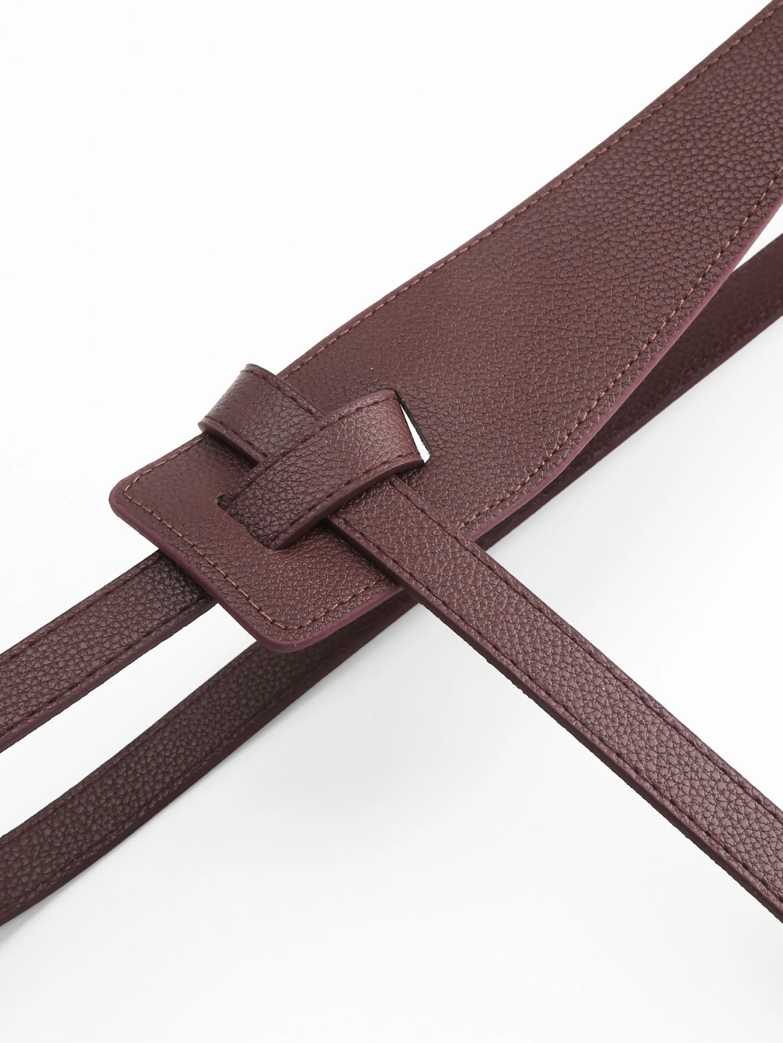 Ari Belt Burgundy