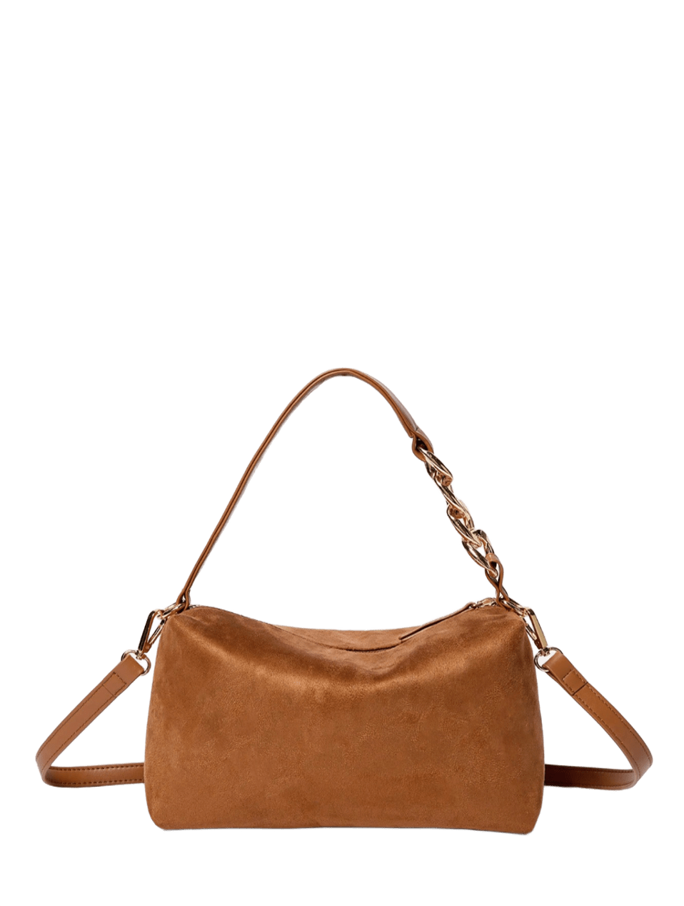 MONTREAL BAG - Suede Camel