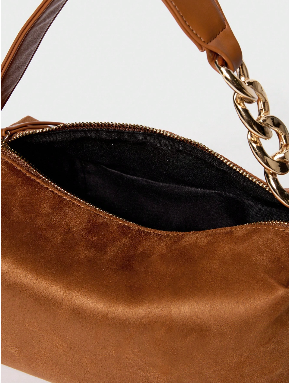 MONTREAL BAG - Suede Camel