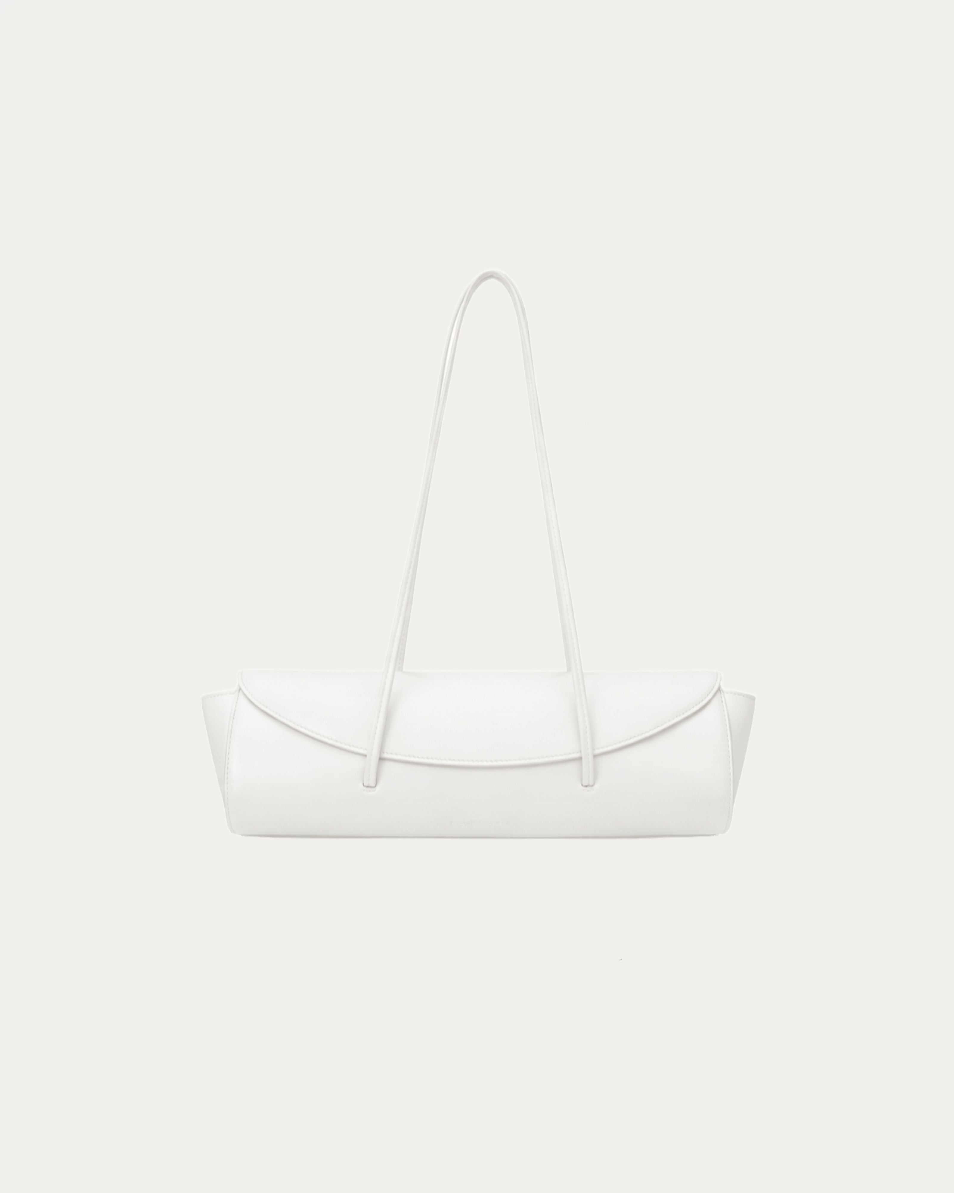 Baguette shoulder bag - White
